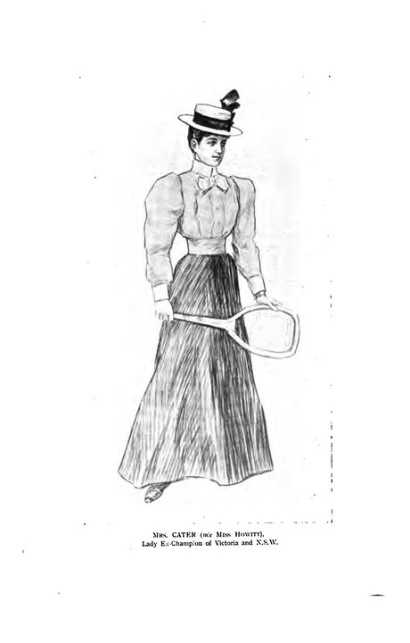Tennis History | The Association Ground, Moore Park — a ladies' championship defended in a challenge round, May 1896 — photo 2