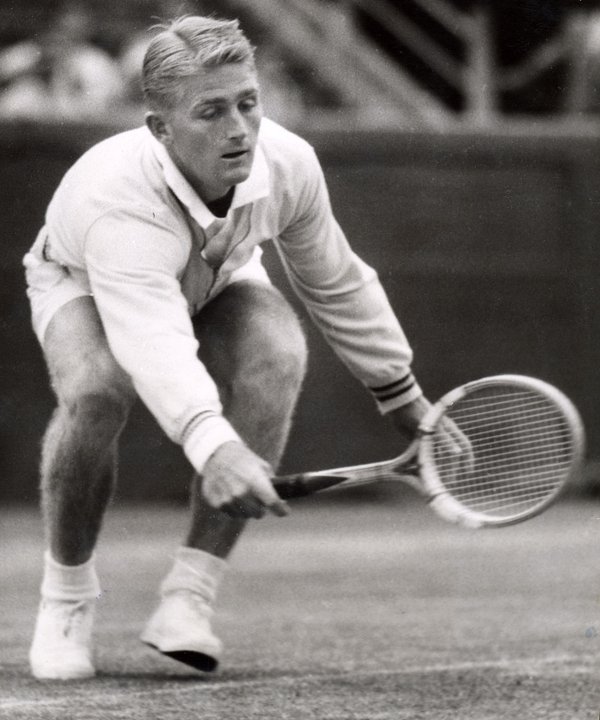 Biography | Lew Hoad — the record stops in 1957 because that is the year he was paid, Kooyong, December 1953 — photo 2