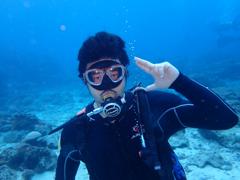 Diving in Green Island