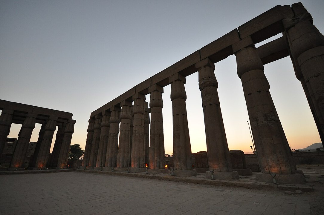 Dynastic History|Luxor Temple — The Statues Under the Sun Court Floor