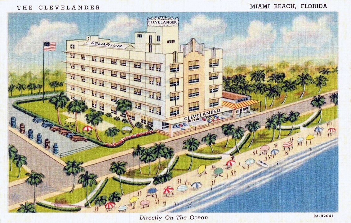 8MM | The Clevelander, Ocean Drive — neon at the start of a dark picture
