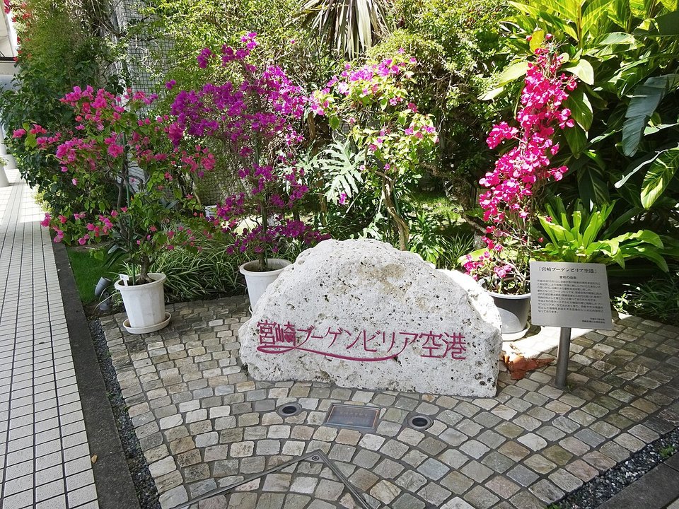Japan Places|宮崎ブーゲンビリア空港 — A Hundred Pots That Never All Fade at Once — photo 2