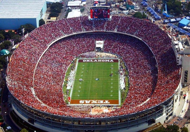Concert History | Cotton Bowl — A Twenty-Minute Stadium Feed Tested Internet Multicast