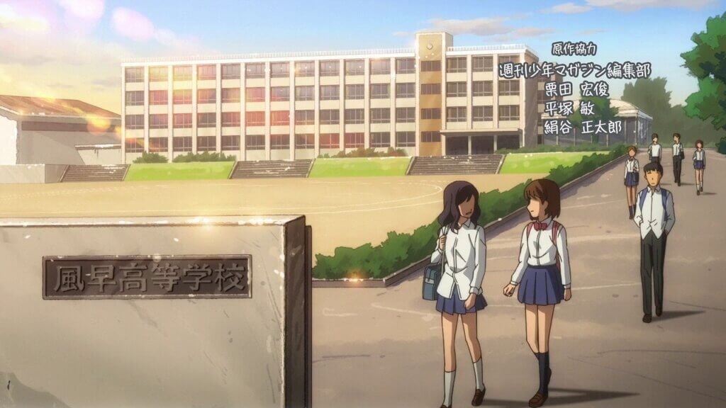 イジらないで、長瀞さん Don't Toy with Me, Miss Nagatoro | 逗子葉山高校 Zushi Hayama High School — 美術室へ続く坂