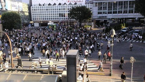 呪術廻戦 | ハチ公前広場 — The Crowd Mov…