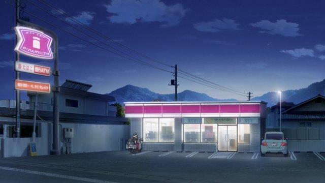 Yuru Camp△ | Lawson Minami Alps Kaido — Roadside Stop