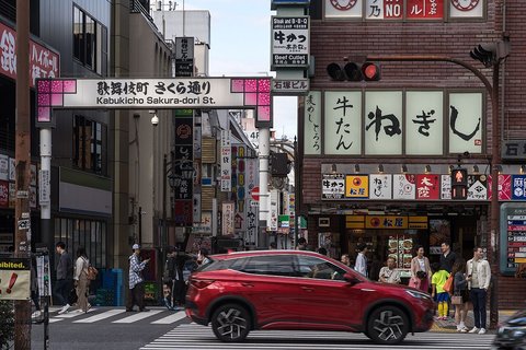 ヒカルの碁 | 靖国通りの横断歩道 — Crossing …