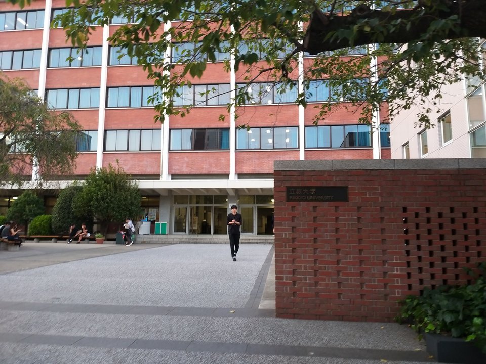 上伊那ぼたん、酔へる姿は百合の花 | 立教大学 池袋キャンパス — Brickwork in the Ending Light
