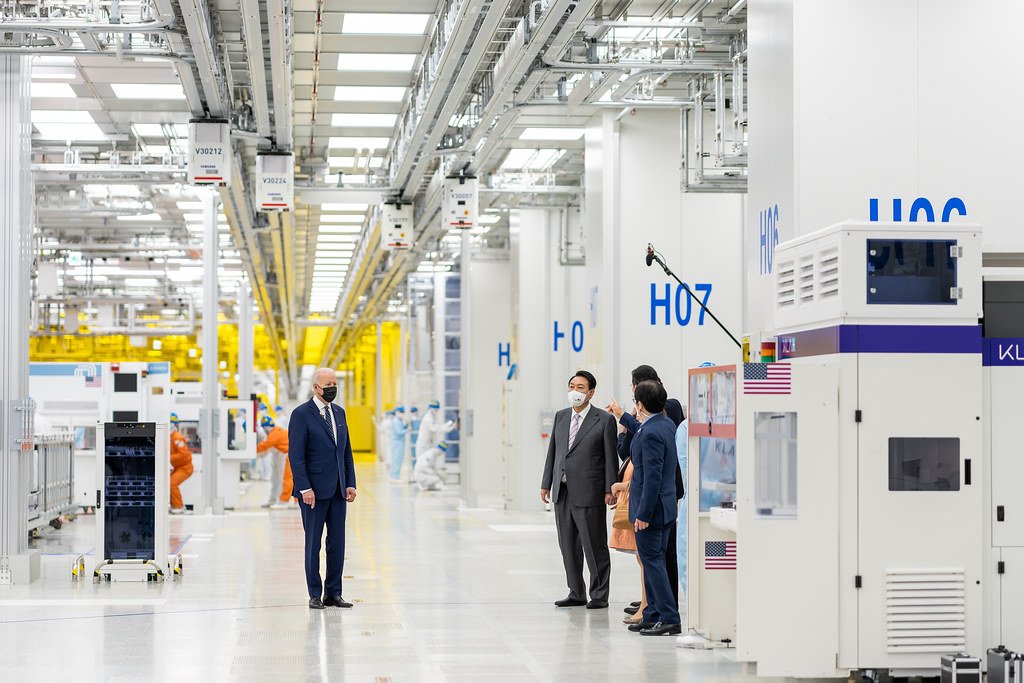 Semiconductor History | Pyeongtaek Campus, 20 May 2022 — A President's First Stop in Asia Was Somebody Else's Fab