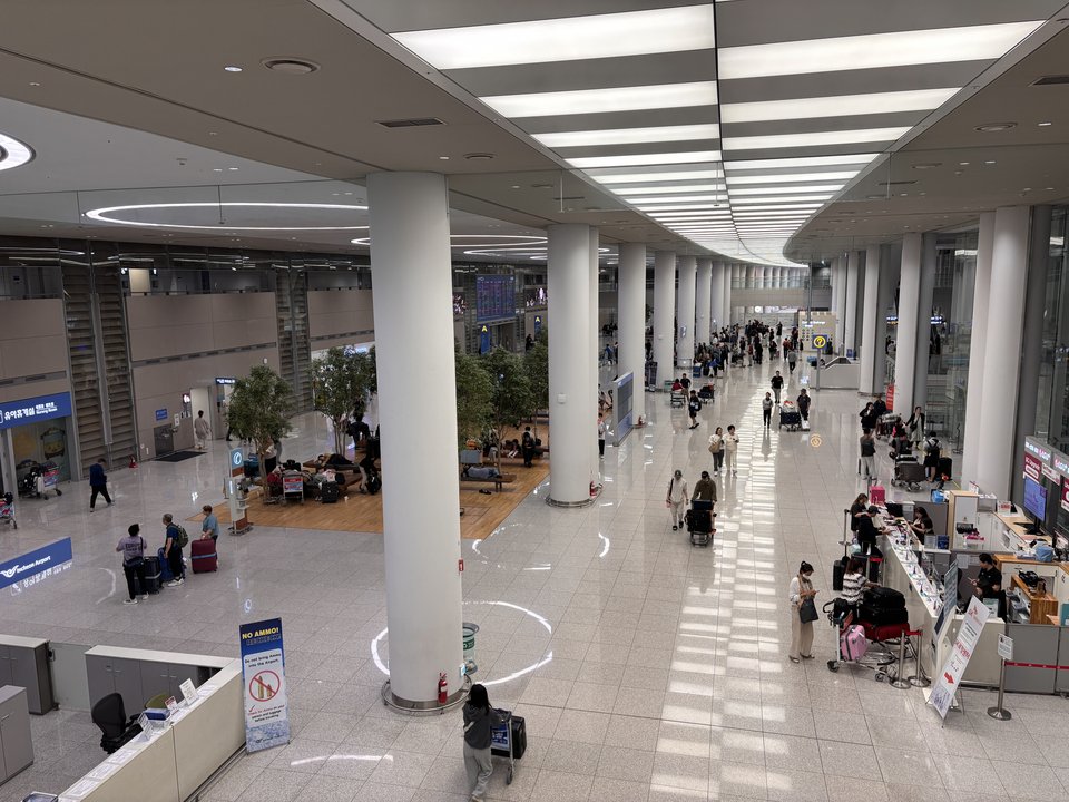 Hellbound | Incheon Port International Passenger Terminal — The Dock Dressed as a Departure Hall