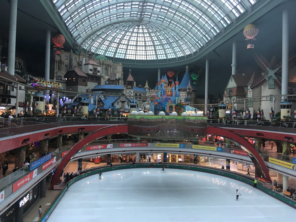 Stairway to Heaven | Lotte World Ice Rink — One Floor Below the Horses