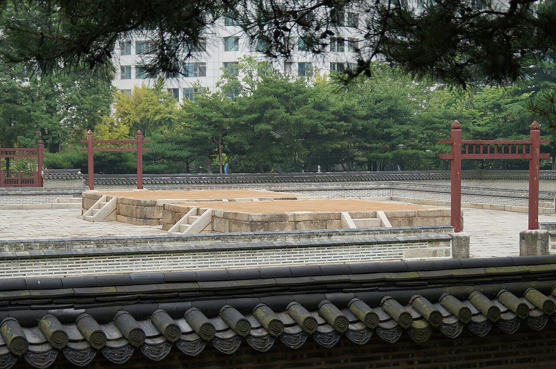 Dynastic History | Seoul Sajikdan 서울 사직단 — The Altars on the Right-Hand Side