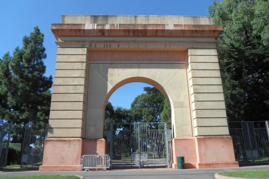 NFL History | Kezar Stadium, San Francisco — The Arch Is a Copy