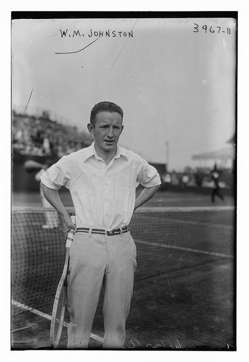Biography | Bill Johnston — the courts a city built for school boys, and the first bay counties junior title decided on them, Golden Gate Park, November 1910