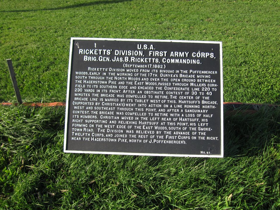 Military History | Cornfield Avenue, Antietam — Without Praise and Without Censure