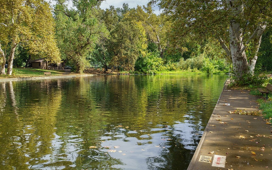The Adventures of Robin Hood | One-Mile Recreation Area, Bidwell Park — where the trucks unloaded Sherwood Forest