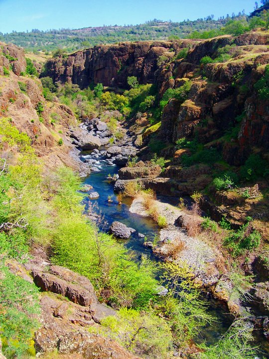 The Adventures of Robin Hood | Big Chico Creek, Upper Bidwell Park — the water under the quarterstaff