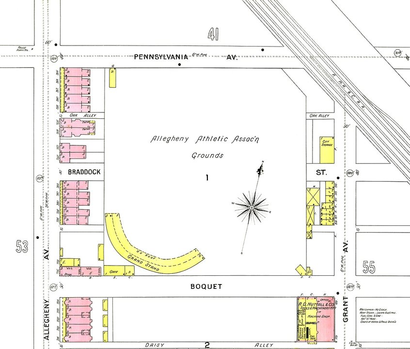 NFL History | Recreation Park, Allegheny — The Ledger Line That Moved Pro Football's Birthday — photo 2