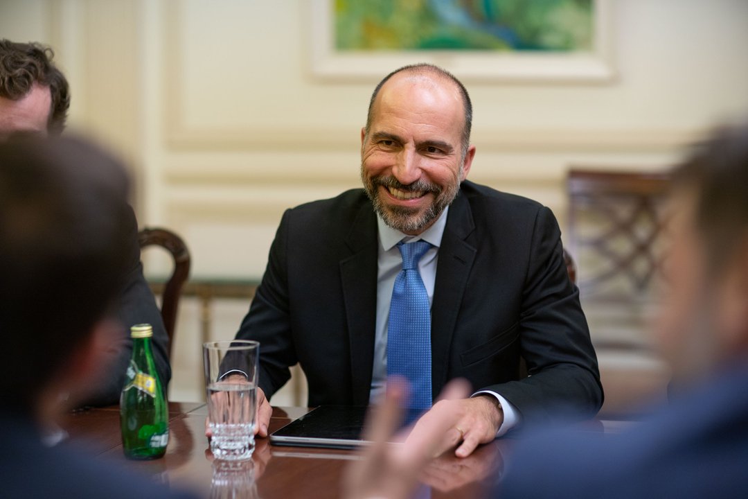 Biography | Dara Khosrowshahi — The NYSE Bell That Opened UBER Below the Offer — photo 2