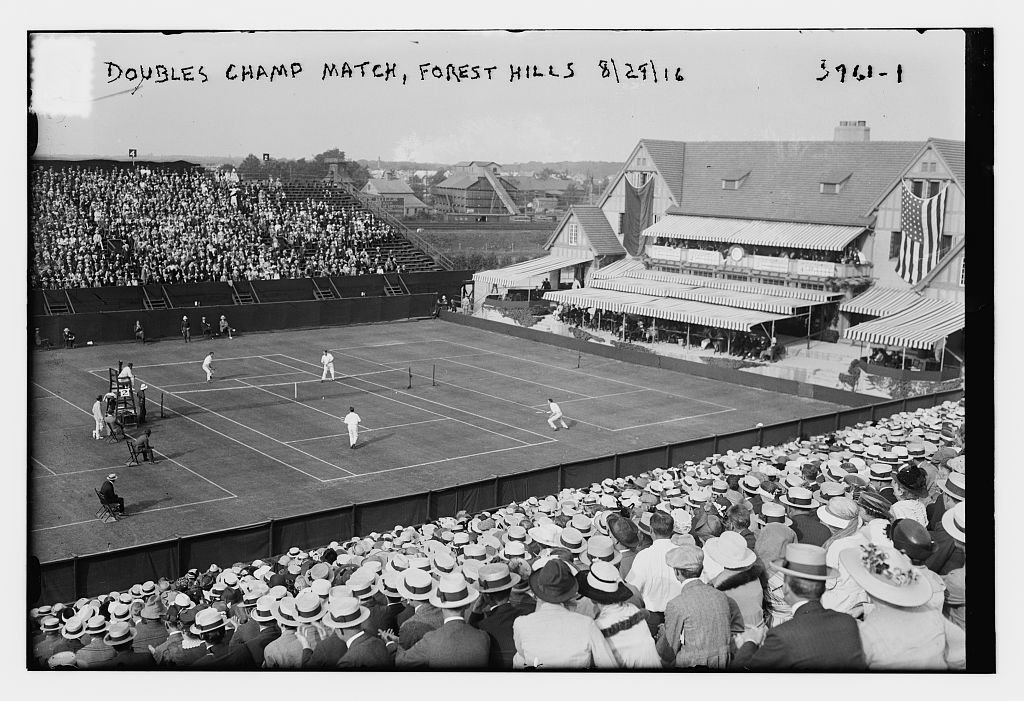 Biography | Clarence Griffin — the doubles champion who told the country the public courts had made the game, Forest Hills, August 1916