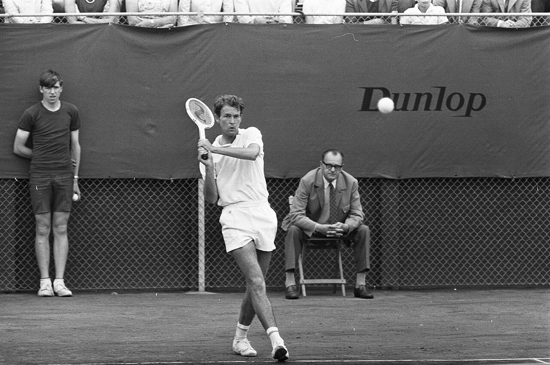 Tennis History | West Side Tennis Club, Forest Hills — the men's players' union was founded during a tournament and left no address, September 1972 — photo 2