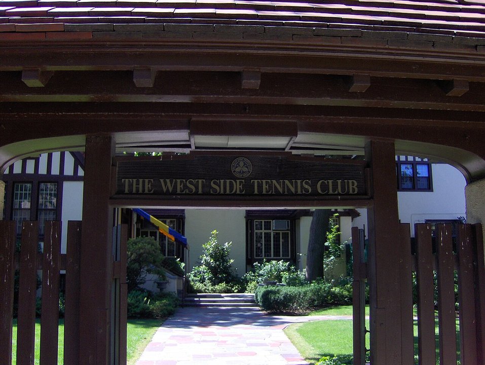 Tennis History | West Side Tennis Club, Forest Hills — the colour line was an invitation list, August 1950