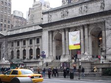 The Adjustment Bureau | New York Public Library — head office of the men in hats