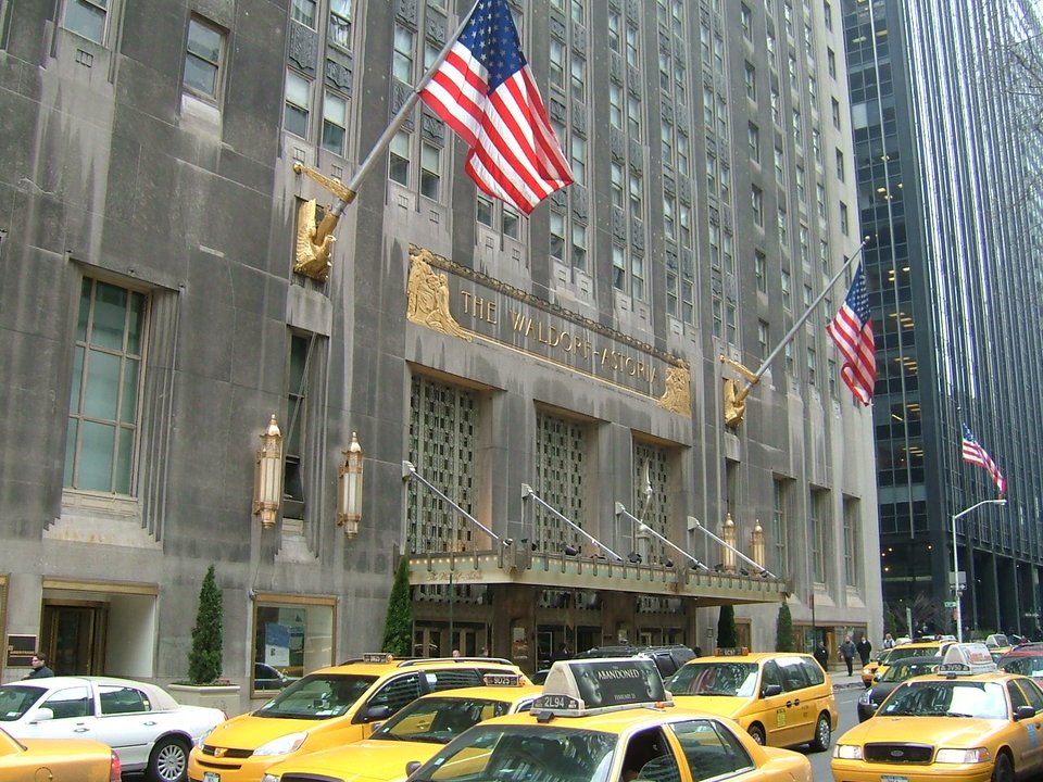 The Adjustment Bureau | Waldorf Astoria New York — the concession speech he never finished