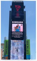 Times Square Debut; Flower Bo…