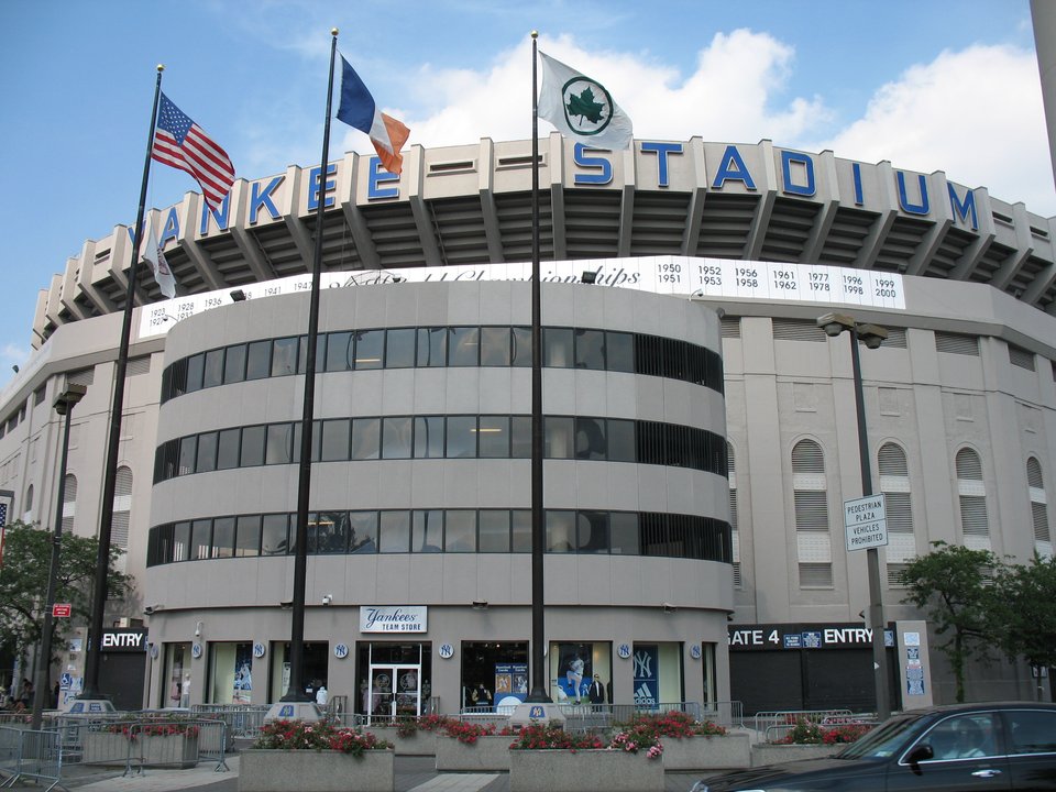 The Adjustment Bureau | Yankee Stadium — a door in Midtown, a ballpark in the Bronx