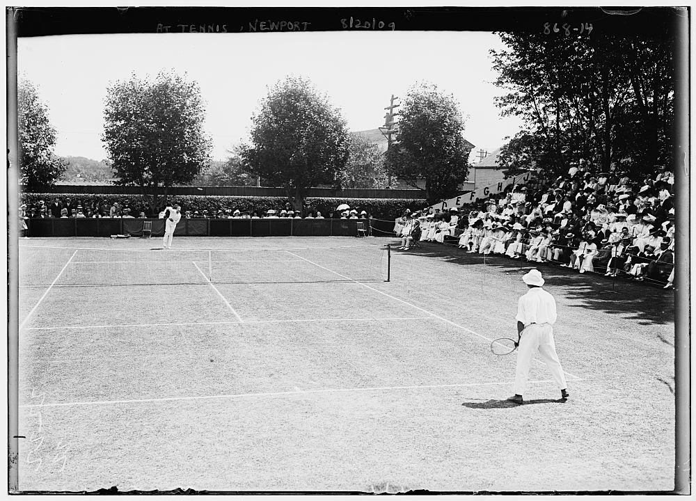 Tennis History | Newport Casino, Rhode Island — the national championship was three tournaments in three states, 1887