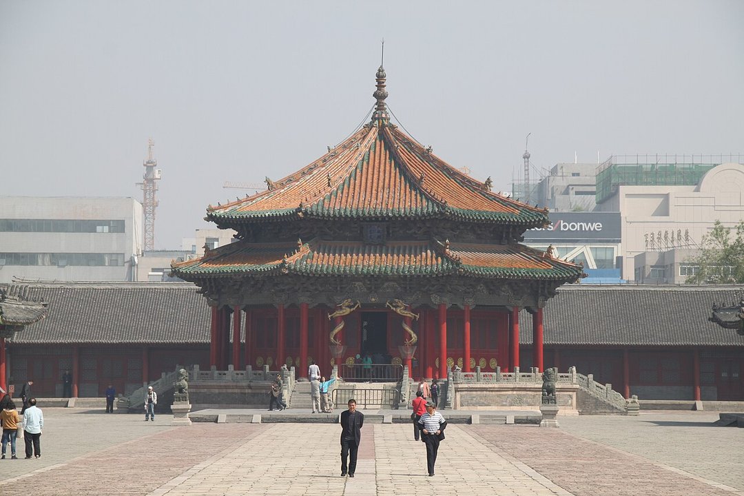 Dynastic History|Dazheng Hall, Mukden Palace — Eight Banner Tents in Brick and Tile