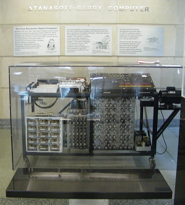 Technology History | Physics Hall, Ames — The Machine a Court Called First