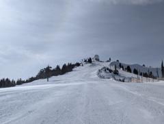 Finally, first skiing in the …