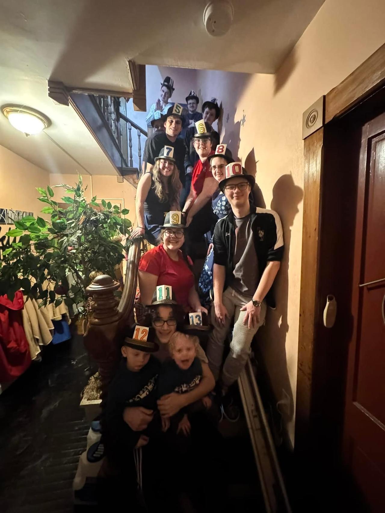 Nanna’s grandkids - Christmas Eve 2024