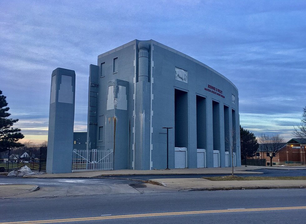 NFL History | War Memorial Stadium, Buffalo — Two Gates and a Drained Reservoir