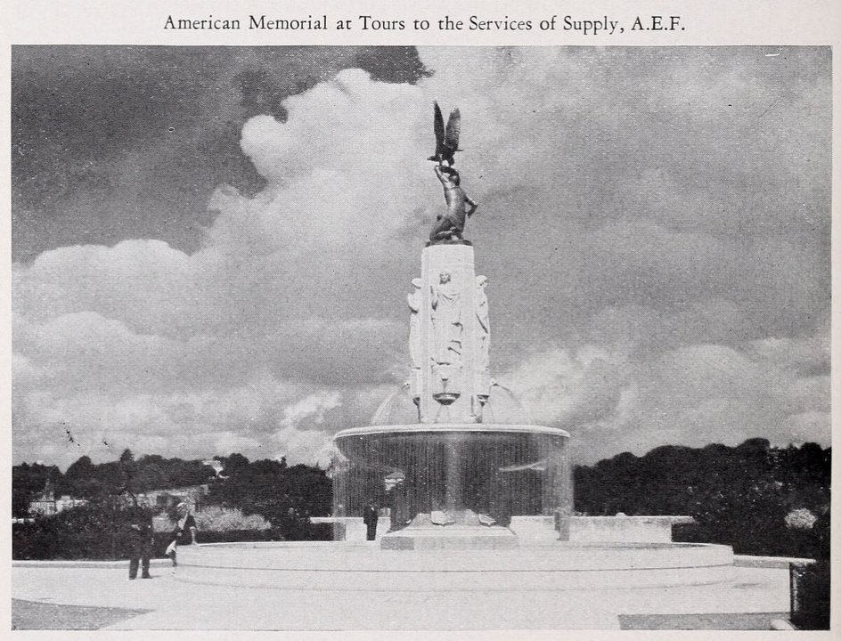 Military History | Monument Américain, Tours — One of the Four Figures Is Procurement — photo 2