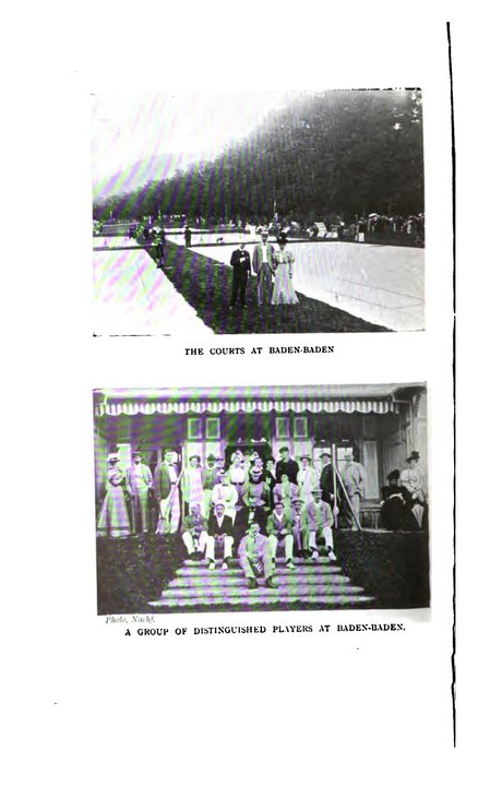 Tennis History | Lichtentaler Allee, Baden-Baden — the survey of 1903 put this tournament in the past tense, and it ran for another sixty-three years — photo 2