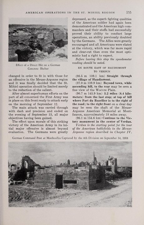 Military History | 4th Division Monument, Manheulles — A Mass of Powdered Stone