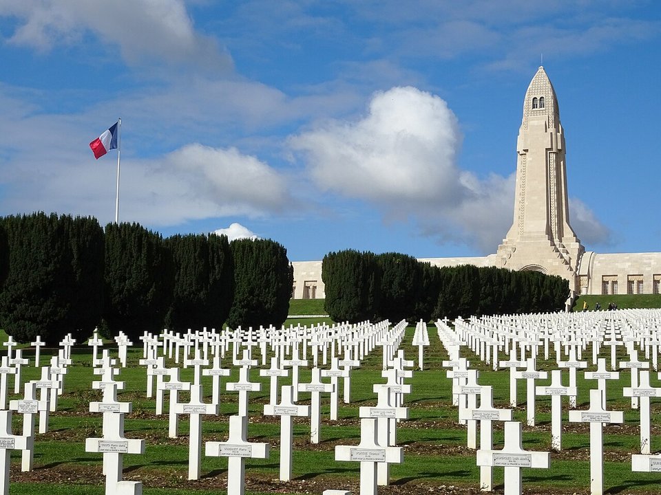 Military History | Ossuaire de Douaumont — A Vault for Each Sector of the Field