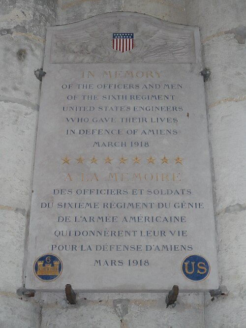 Military History | Cathédrale Notre-Dame, Amiens — Erected by the Citizens of Amiens
