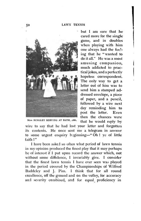 Tennis History | Lansdown Cricket Club, Combe Park — a cricket ground hired out a tennis week from 1881, and the three photographs it left are all of women — photo 2