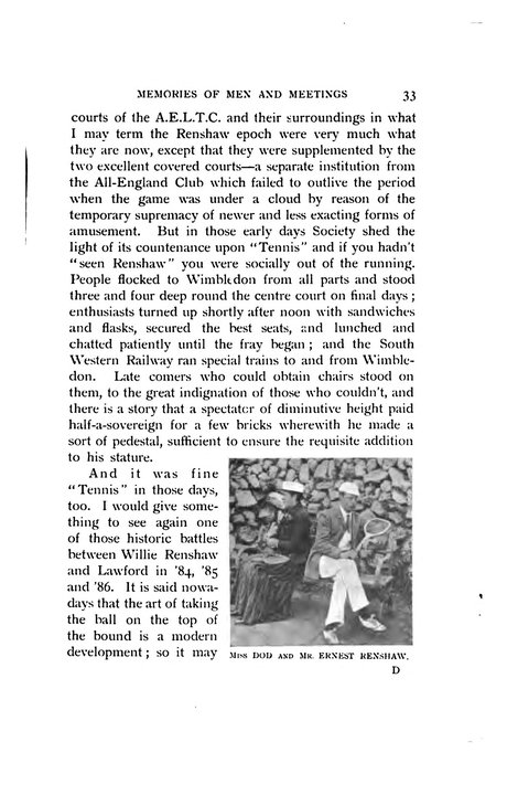 Biography | Lottie Dod — the All England title she won three years running was played 145 miles from the All England Club, at Buxton, 1886-1888 — photo 2