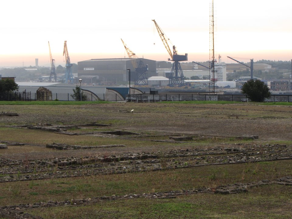 Military History | Segedunum, Wallsend — What the Demolitions Gave Back