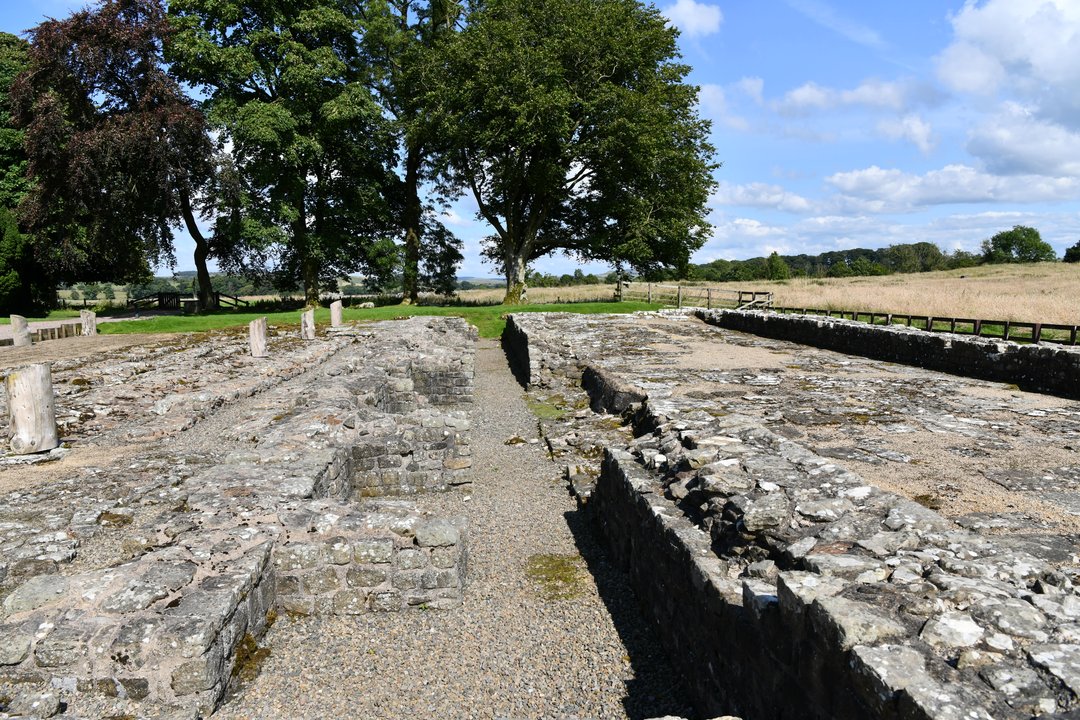 Military History | Birdoswald Granaries — The Timber Building on the Robbed Walls
