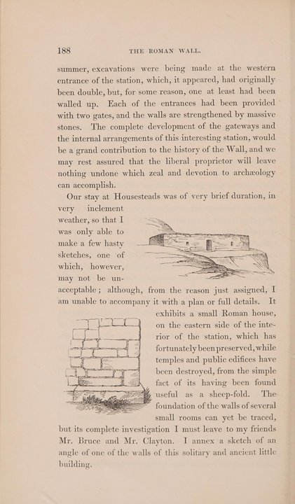 Military History | Housesteads East Curtain — The Building That Survived by Being a Sheepfold