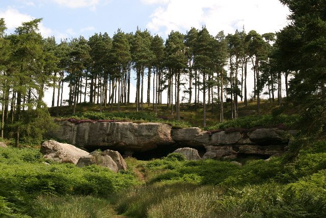 28 Years Later | St Cuthbert's Cave — Sandstone Overhang on the Pilgrim Road
