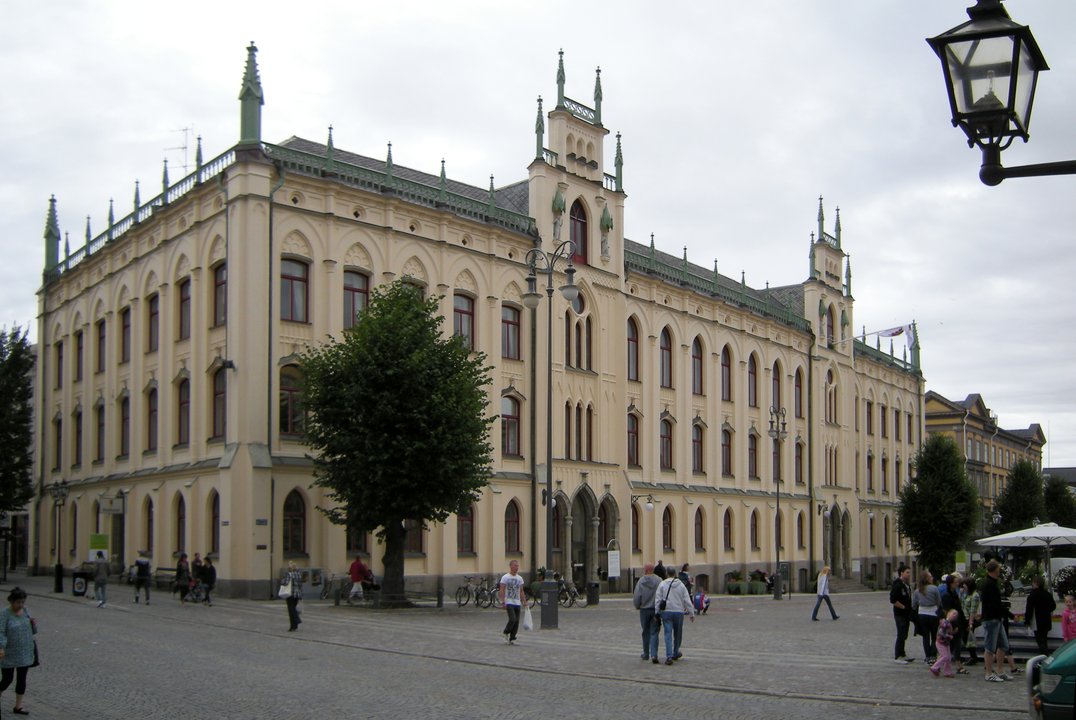 Biography|Olof Kjellstrom — The East Wing of Orebro Town Hall Where He Sat His Leaving Exam
