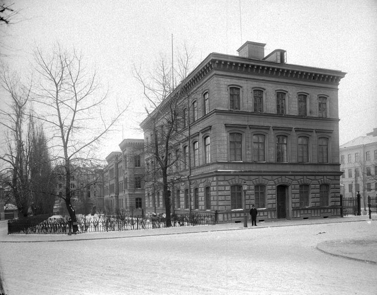 Biography|Rudolf Fredrik Berg — The Drottninggatan Building Where He Took His Engineer’s Certificate